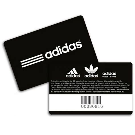 adidas gift card.